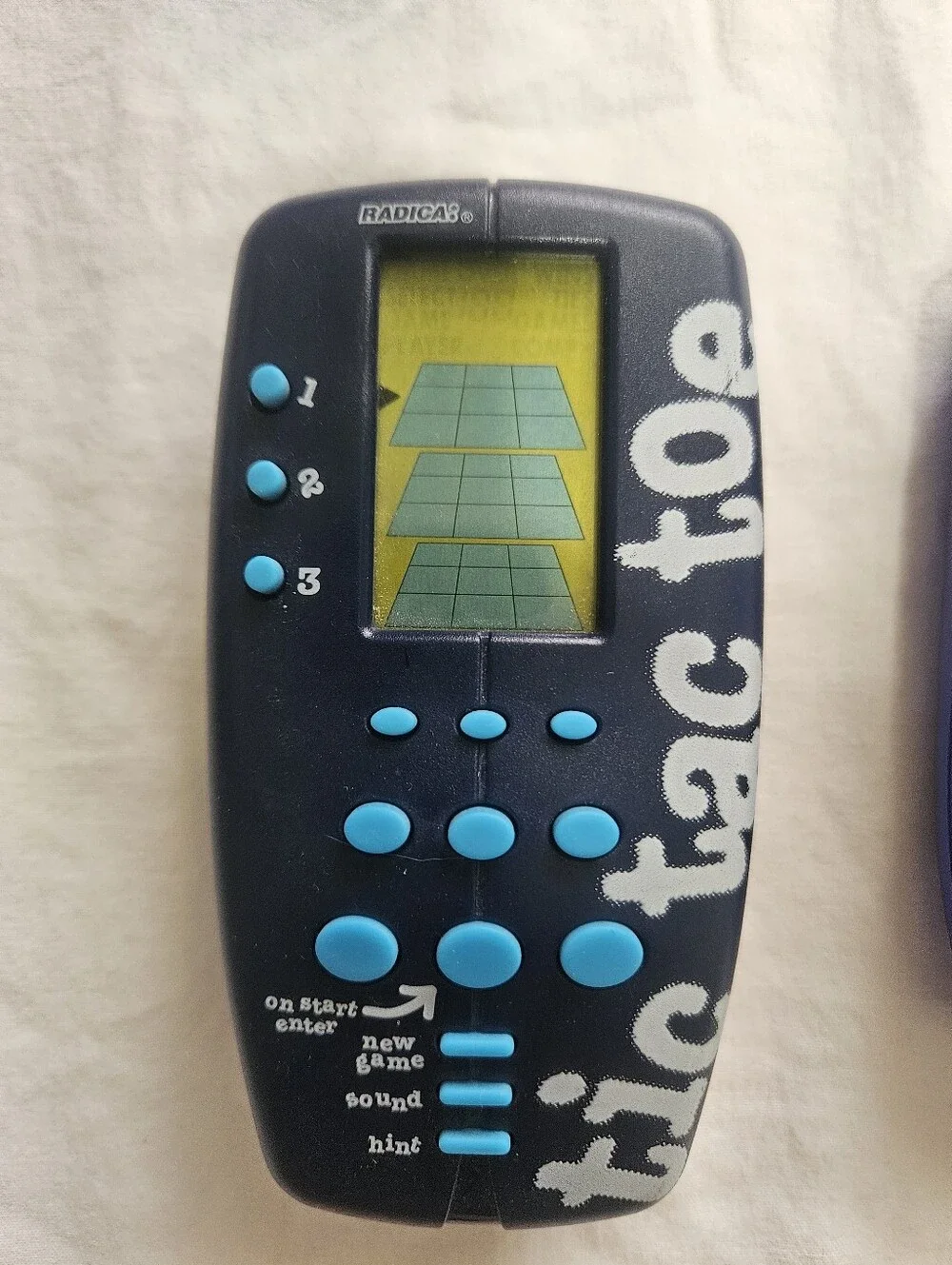 Hasbro Yellow & Blue Connect Four Handheld Electronic Game